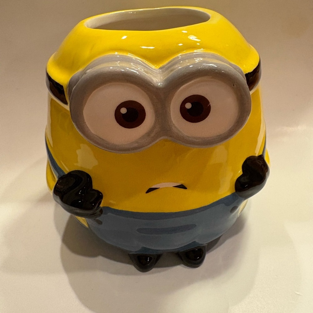 Zak! Minion Yellow Ceramic Mug